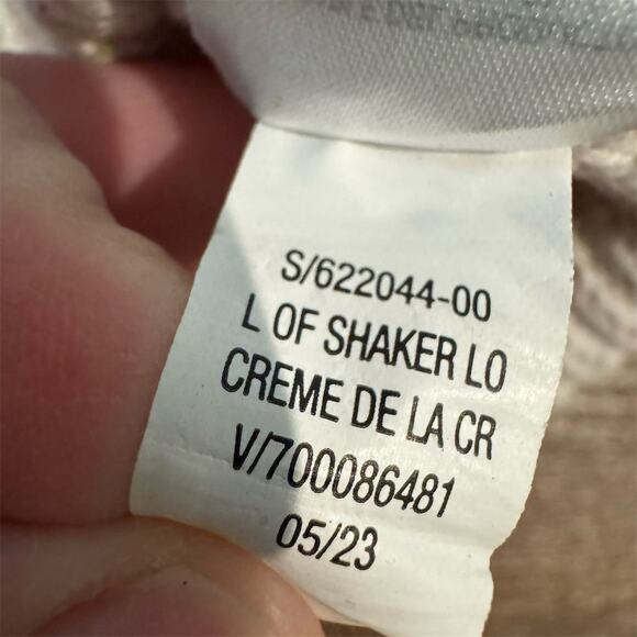 Old Navy XL Ivory Speckled Cardigan Sweater Flecked Knit Confetti Academia READ - Picture 12 of 12